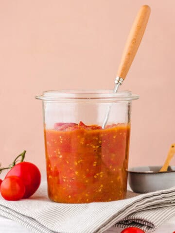 Vegane Herzhafte Tomaten Marmelade #vegan #Marmelade