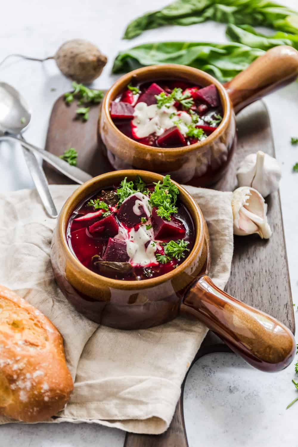 Rote Beete Suppe (Vegane Borsch) | Veggie Jam