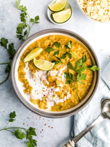 Veganes Kohlrabi Dhal #vegan #ölfrei #dhal #indisch