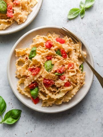 schnelle pasta vegan